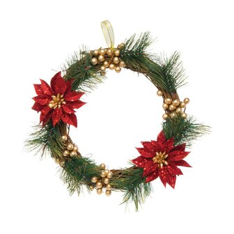 Kerstkroon Everlands 680452 Groen (&Oslash; 50 cm) 2