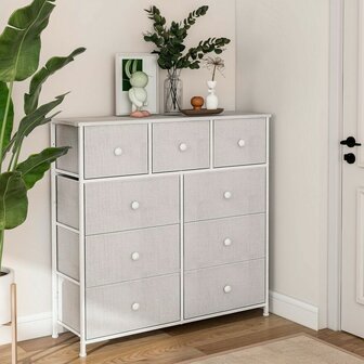 Ladekast Max Home Wit 100 x 100 x 30 cm 2