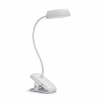 Bureaulamp Philips L&aacute;mpara de mesa Wit Metaal 3 W 1
