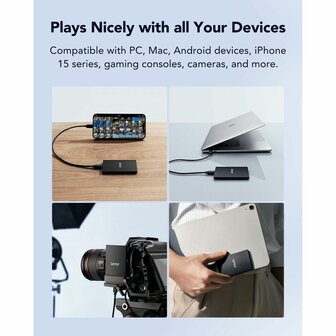 Externe Harde Schijf Lexar LSL500X001T-RNBNG 1 TB SSD 2,5&quot; 4