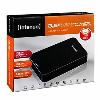 Externe Harde Schijf INTENSO 6031514 3.5&quot; USB 3.0 6 TB Zwart 3