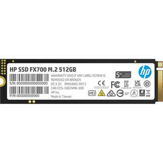 Hard Drive HP FX700 512 GB SSD 1