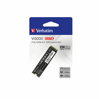 Hard Drive Verbatim VI3000 256 GB SSD 2