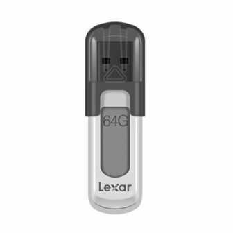 USB stick Lexar JumpDrive V100 Wit/Grijs 64 GB 1