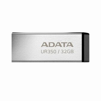 USB stick Adata UR350  Zwart Zilverkleurig 32 GB 1