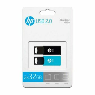 USB stick HP 212 USB 2.0 (2 uds) 1
