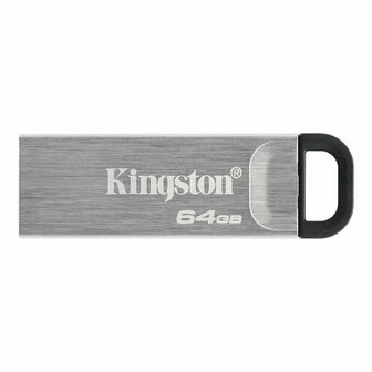 USB stick Kingston DTKN/64GB Zwart Zilverkleurig 64 GB 1
