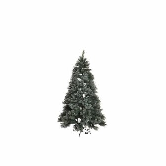 Kerstboom DKD Home Decor Groen PVC Plastic Besneeuwd 84 x 84 x 120 cm 1