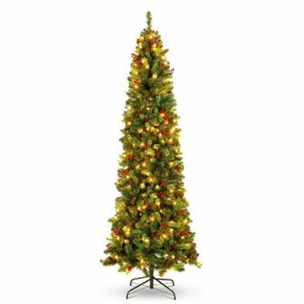 Kerstboom DKD Home Decor Groen Metaal Polyethyleen 70 x 70 x 210 cm 1