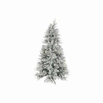 Kerstboom Home ESPRIT Wit Polyethyleen Besneeuwd 120 x 120 x 210 cm 1