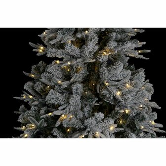Kerstboom Home ESPRIT Wit Polyethyleen Besneeuwd 120 x 120 x 210 cm 4