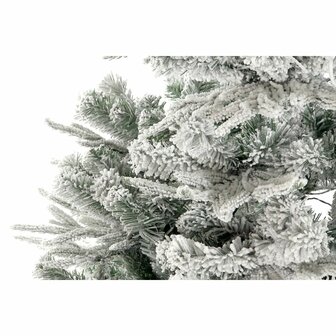 Kerstboom Home ESPRIT Wit Polyethyleen Besneeuwd 120 x 120 x 210 cm 6