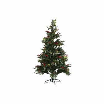 Kerstboom Home ESPRIT Rood Groen PVC Metaal 95 x 95 x 150 cm 3