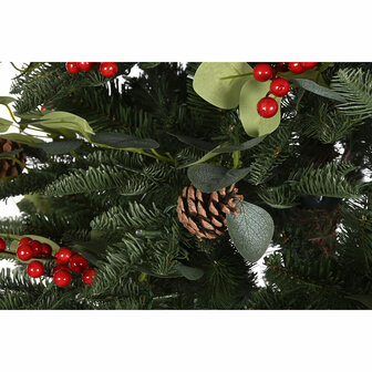 Kerstboom Home ESPRIT Rood Groen PVC Metaal 144 x 144 x 240 cm 3