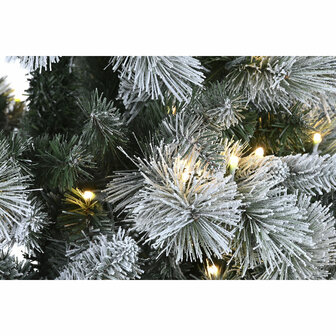 Kerstboom Home ESPRIT Groen PVC Metaal Besneeuwd 96 x 96 x 150 cm 2