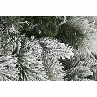 Kerstboom Home ESPRIT Groen PVC Metaal Besneeuwd 96 x 96 x 150 cm 4