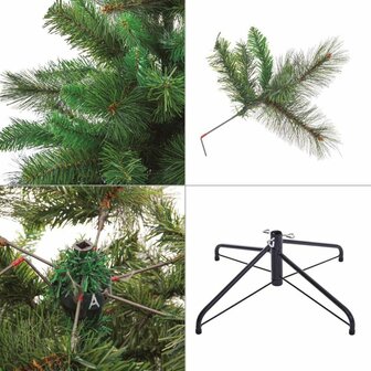 Kerstboom Groen PVC Metaal Polyethyleen 120 cm 2