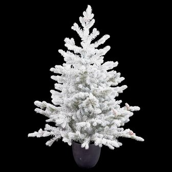 Kerstboom Polyethyleen Ananas Besneeuwd 40 x 40 x 90 cm 2