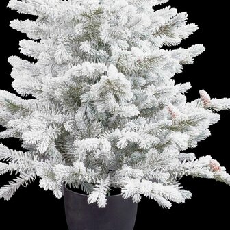 Kerstboom Polyethyleen Ananas Besneeuwd 40 x 40 x 90 cm 3