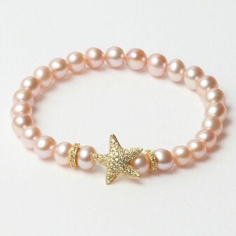 Lancaster JLA-BR-STAR-6-PU 16 mm Dames armband 1