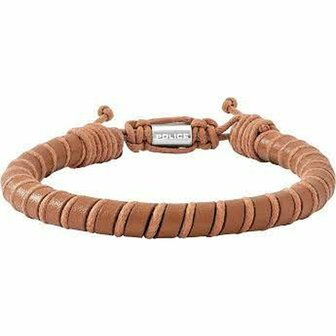 Police PJ26486BLC.03 Leer 19 cm Heren armband 1