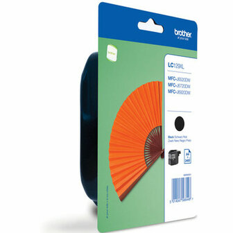 Originele inktcartridge Brother LC-129XLBKBP Zwart Multicolour 1