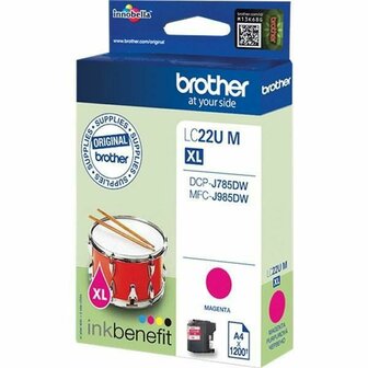 Originele inktcartridge Brother LC-22UY Magenta 1