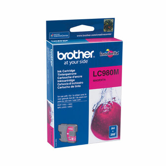 Originele inktcartridge Brother LC-980M Magenta 1