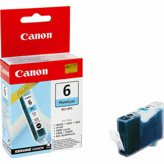 Originele inktcartridge Canon 4709A002 Cyaan Lichtcyaan 1