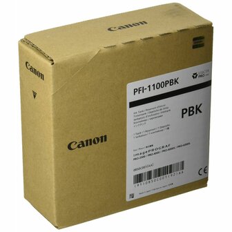 Originele inktcartridge Canon PFI-1100PBK Zwart 3