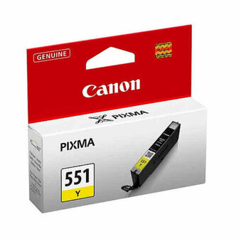 Originele inktcartridge Canon CLI-551 Geel 1