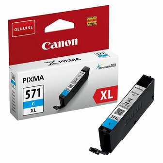 Originele inktcartridge Canon CLI-571XL Cyaan 1