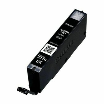 Compatibele inktcartridge Canon CLI-551XL BK Zwart 1