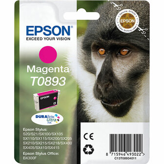 Originele inktcartridge Epson T0893 Magenta 1