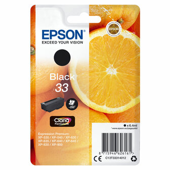 Originele inktcartridge Epson T3331 Zwart 1