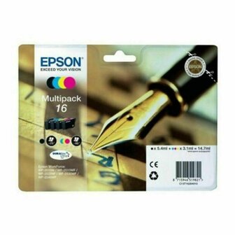 Compatibele inktcartridge Epson C13T16264012 Geel Zwart Cyaan Magenta 1