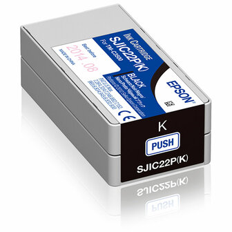 Originele inktcartridge Epson SJIC22P Zwart 1