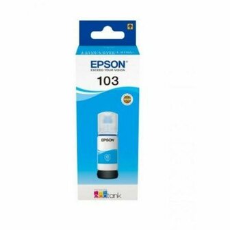 Compatibele inktcartridge Epson 103 EcoTank Cyan ink bottle (WE) 70 ml Cyaan 1