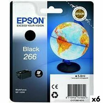 Originele inktcartridge Epson WF-100W Zwart (6 Stuks) 1