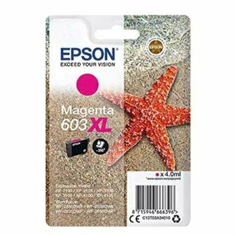Originele inktcartridge Epson 603 XL Magenta (10 Stuks) 2