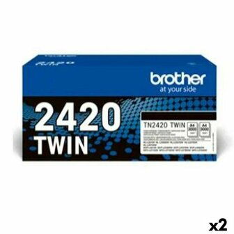 Toner Brother HLL2310D 2350DW 2370DN 2375DW MFCL2710DW 2730DW 2750DW Zwart (2 Stuks) 1