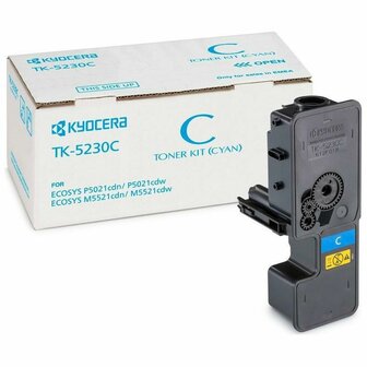 Originele Toner Kyocera TK-5230C Zwart Cyaan 1