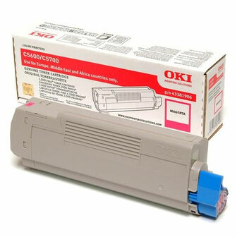 Originele Toner OKI 43381906 Magenta 1