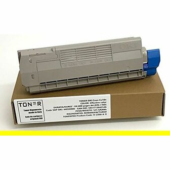 Originele Toner OKI 44315317 Geel Zwart 1
