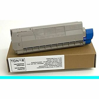 Originele Toner OKI 44315319 Zwart Cyaan 1