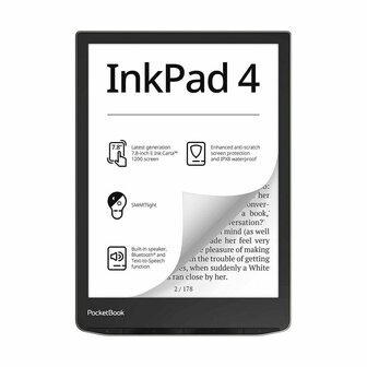 E-reader PocketBook PB743G-U-WW Zwart 32 GB 7.8&quot; 1
