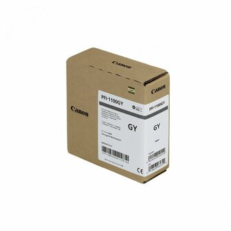 Originele inktcartridge Canon PFI-1100GY Grijs 3