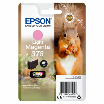 Originele inktcartridge Epson 378 Lichtmagenta 1