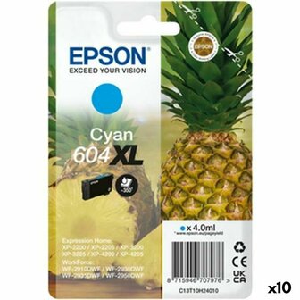 Originele inktcartridge Epson XP-2200 WF-2910DWF Cyaan (10 Stuks) 1