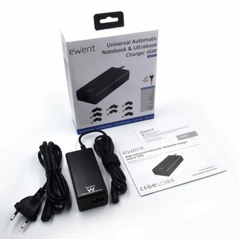 Laptop oplader Ewent EW3962 45 W 1